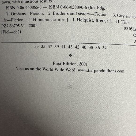 The Vile Village A Series of Unfortunate Events #7 Lemony Snicket 1st Edition - Picture 10 of 10